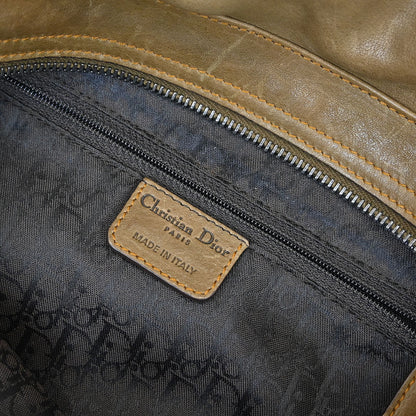 Christian Dior Brown Gaucho Shoulder Bag