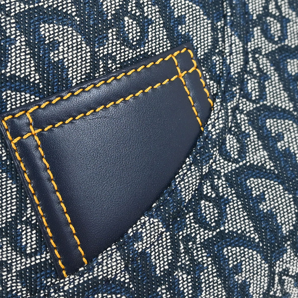 Christian Dior Navy Trotter Handbag