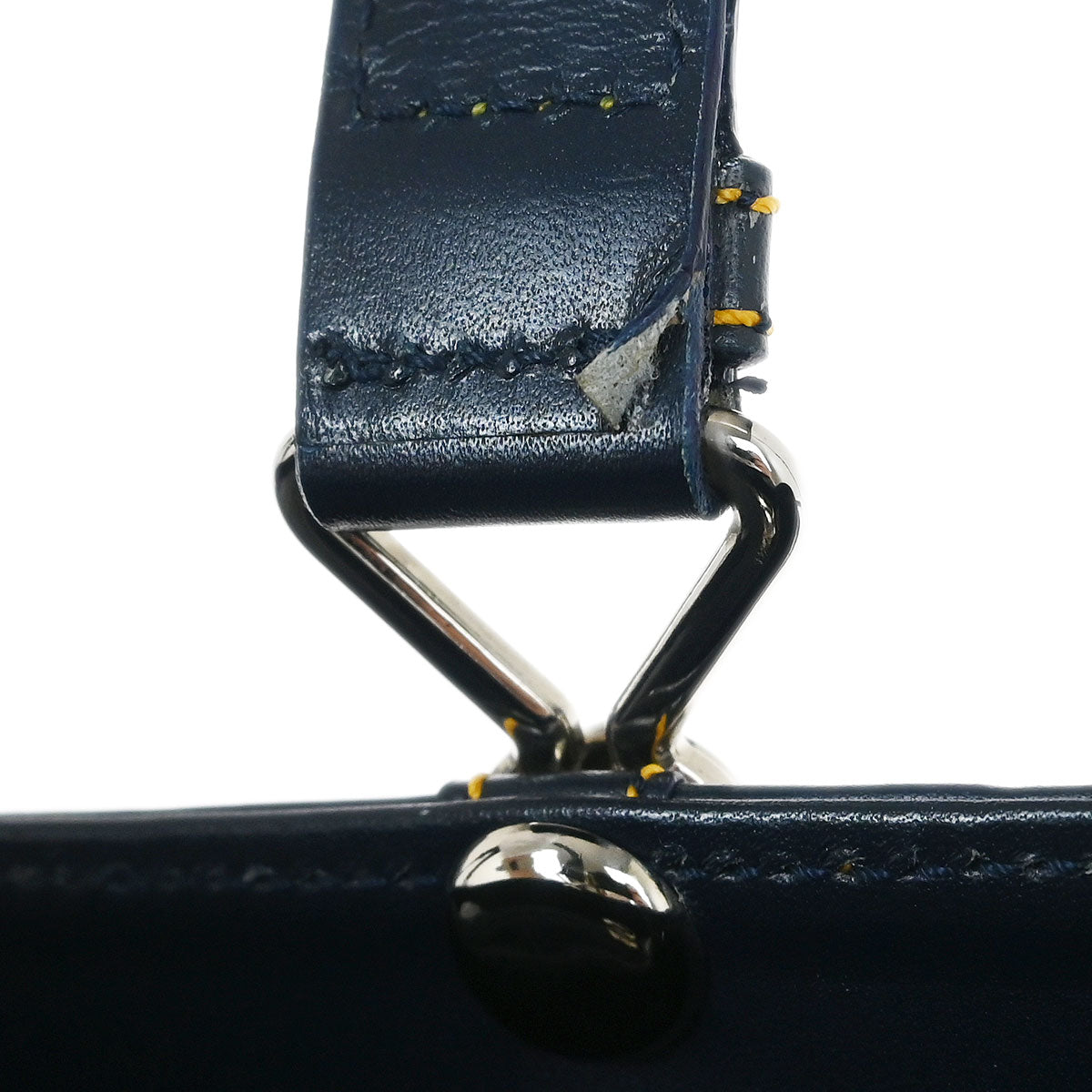 Christian Dior Navy Trotter Handbag