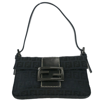 Fendi Black Zucchino Handbag