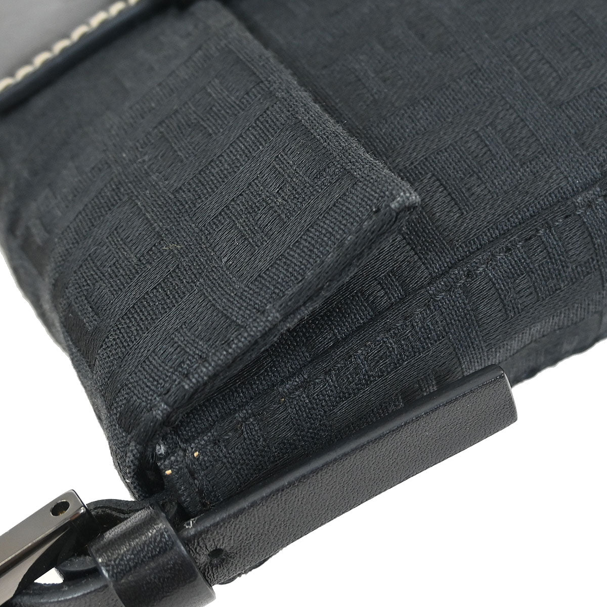 Fendi Black Zucchino Handbag
