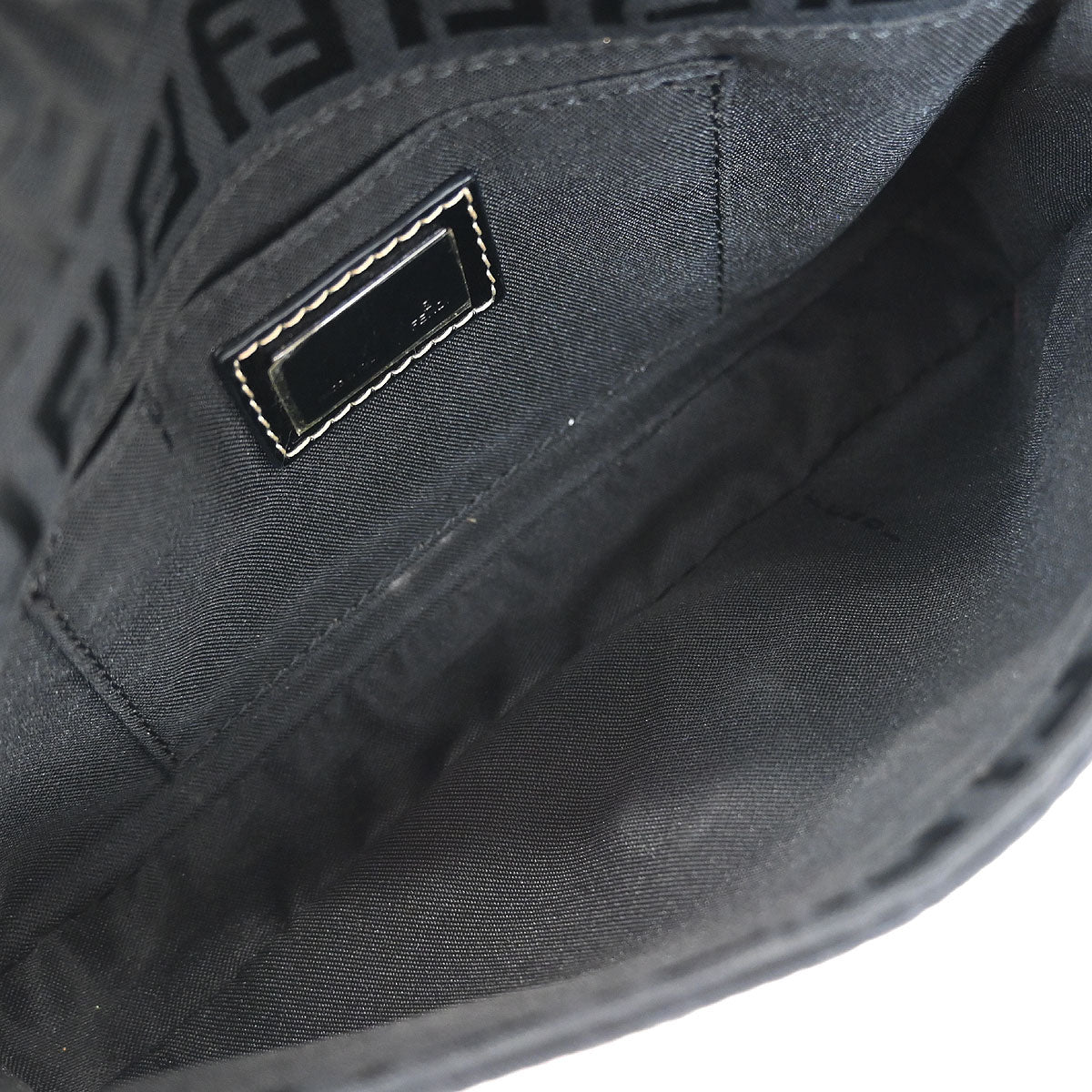 Fendi Black Zucchino Handbag
