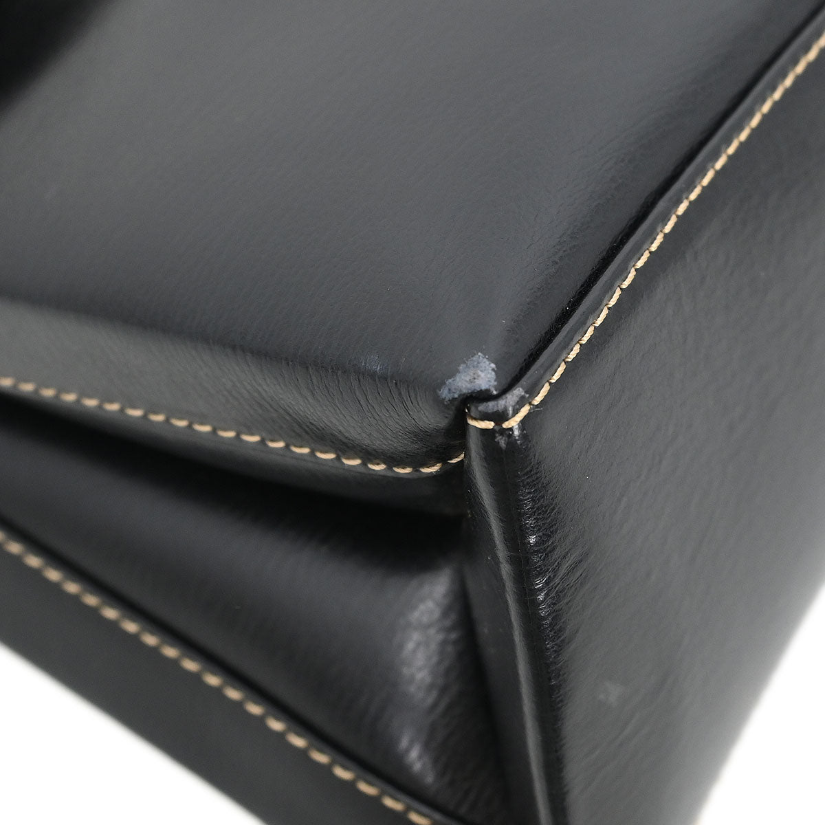 Loewe Black Leather Velasquez 2way Shoulder Handbag