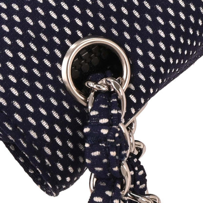 Chanel 2005-2006 Navy Mesh Sport Line Shoulder Bag