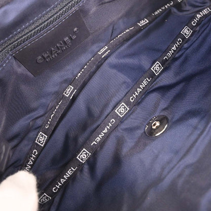 Chanel 2005-2006 Navy Mesh Sport Line Shoulder Bag