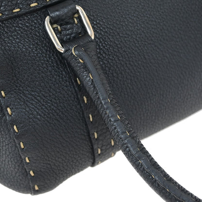 Fendi Black Leather Handbag