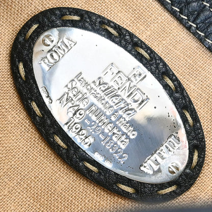 Fendi Black Leather Handbag