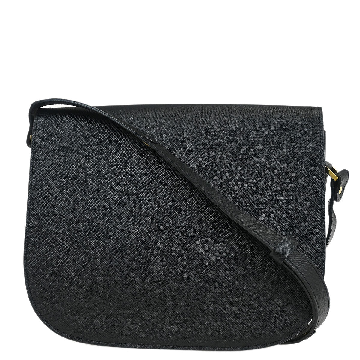 Yves Saint Laurent Black Leather Shoulder Bag