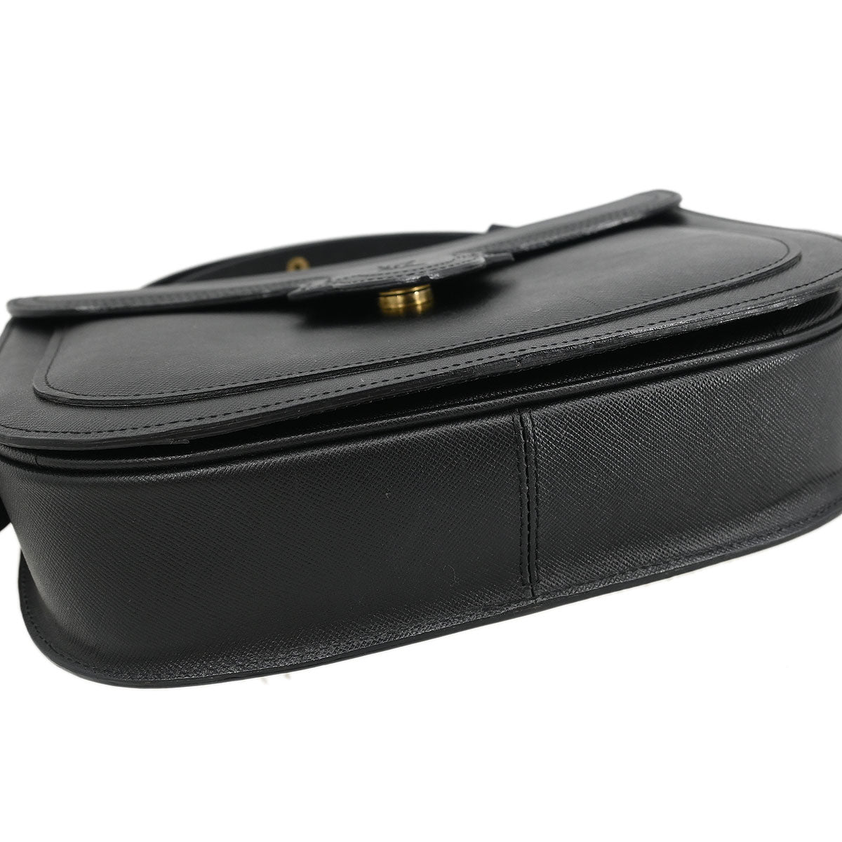 Yves Saint Laurent Black Leather Shoulder Bag