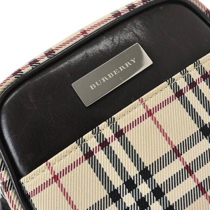 Burberry Beige Burberry Check Shoulder Bag