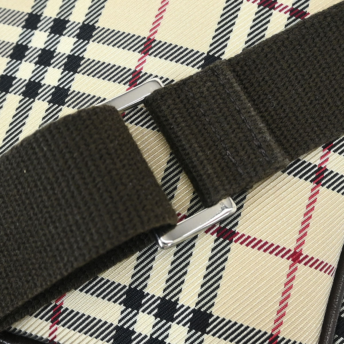 Burberry Beige Burberry Check Shoulder Bag