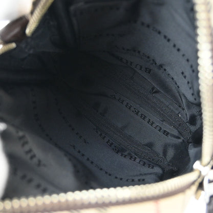 Burberry Beige Burberry Check Shoulder Bag