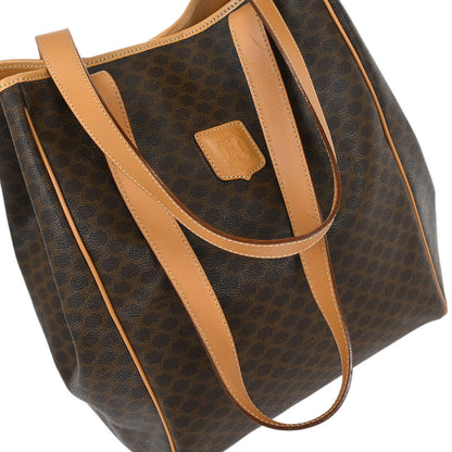 Celine Brown Macadam Handbag