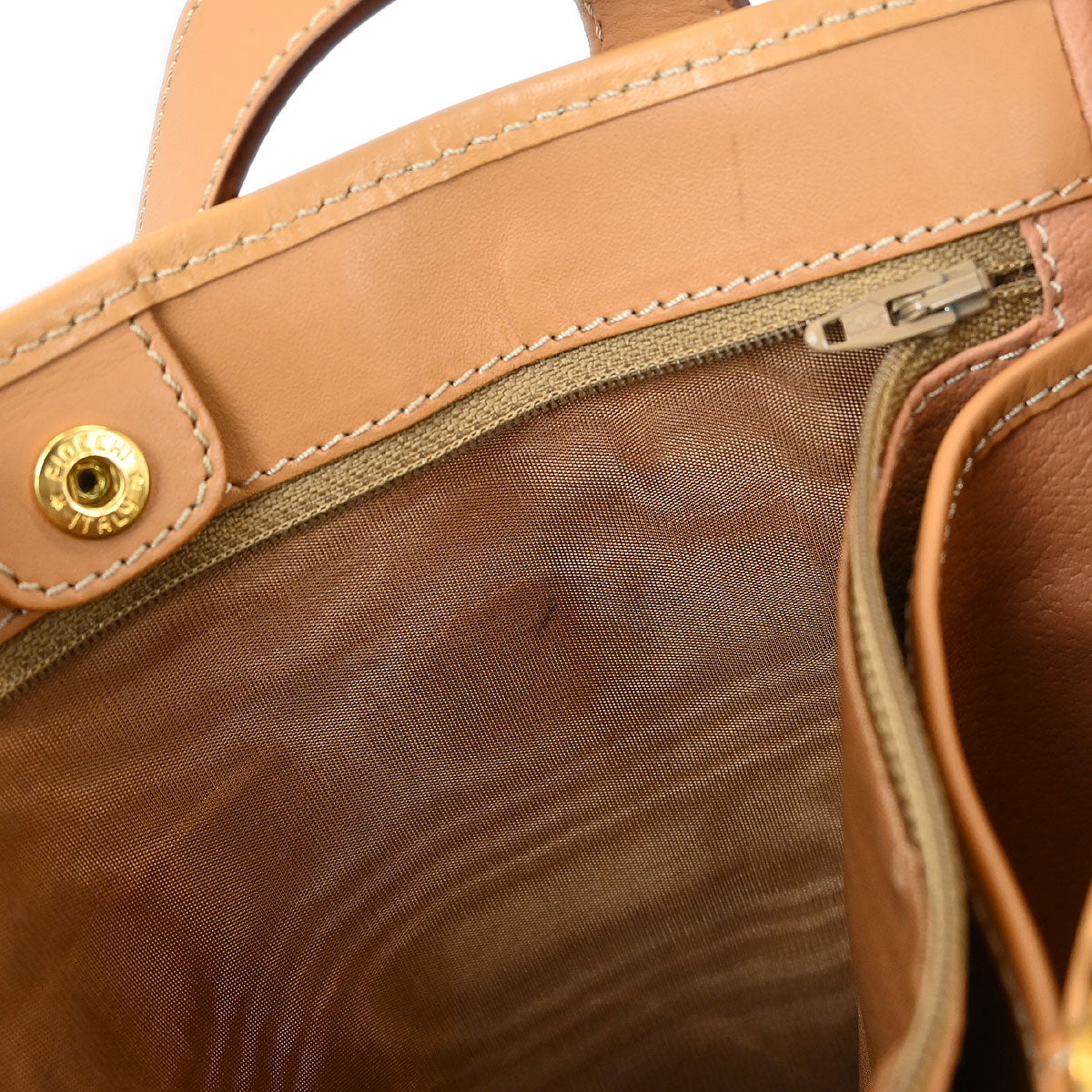 Celine Brown Macadam Handbag