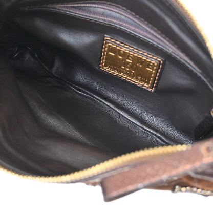 Loewe * 2007 Suede Python 160th Anniversary Handbag