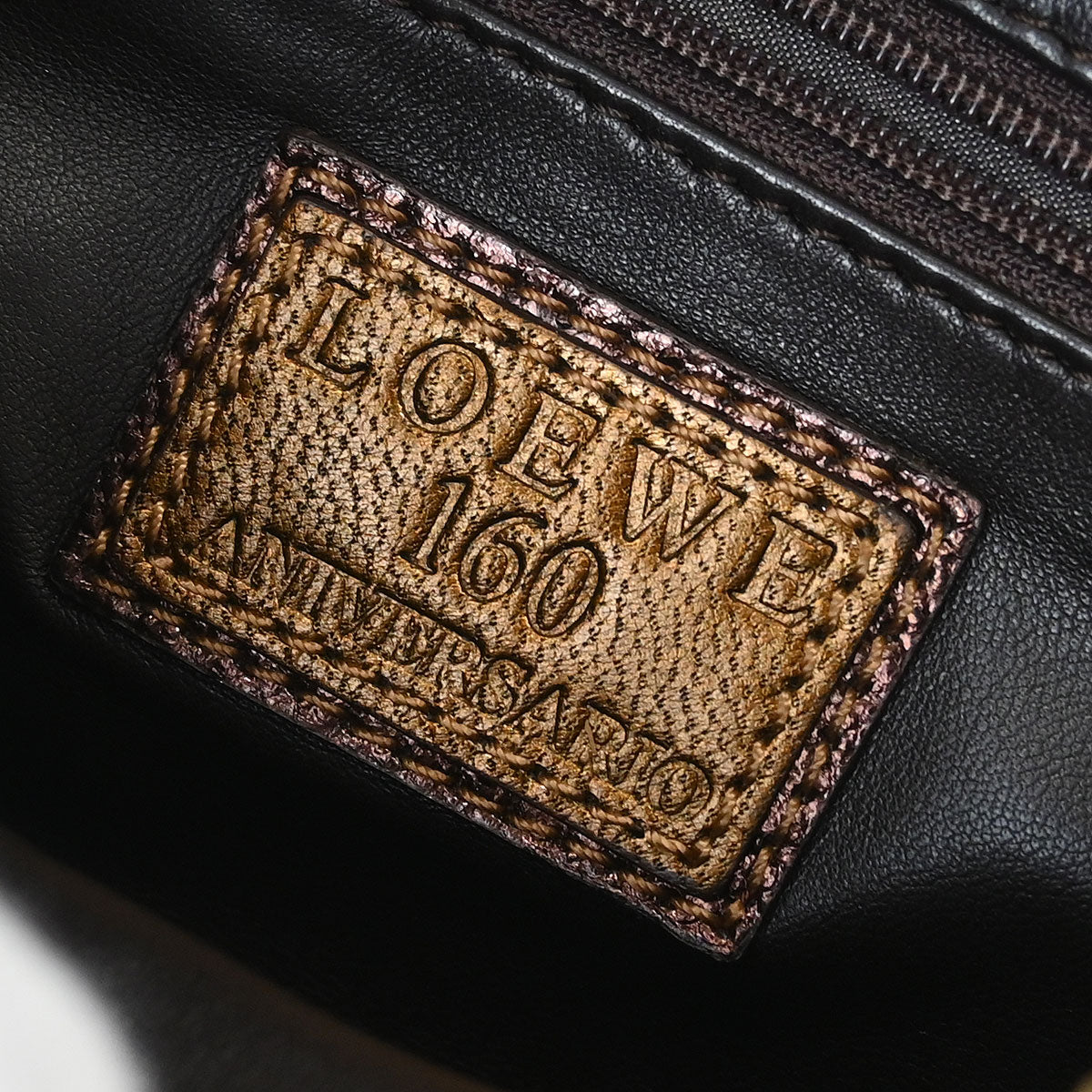 Loewe * 2007 Suede Python 160th Anniversary Handbag