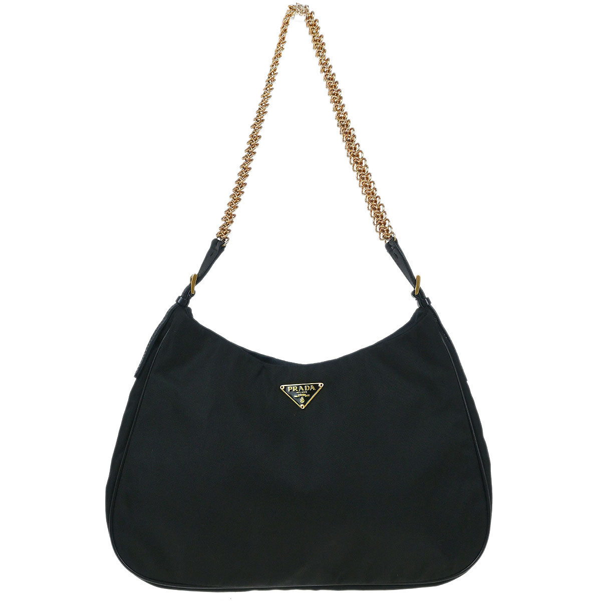 Prada Black Nylon Handbag
