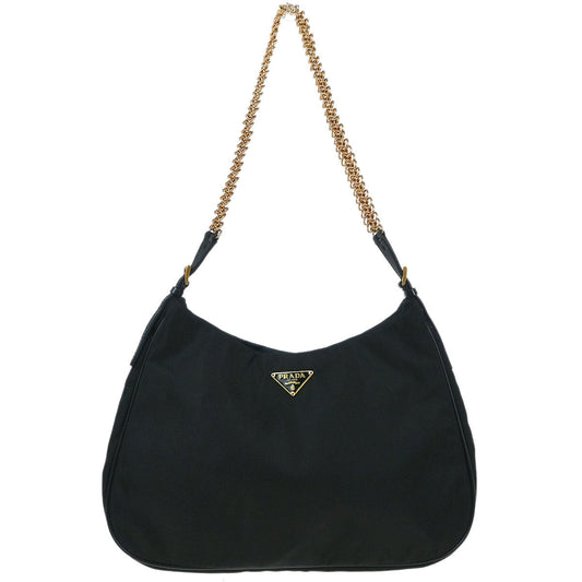 Prada Black Nylon Handbag