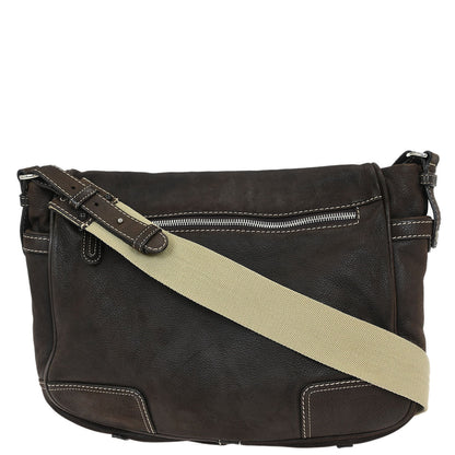 Loewe * Brown Leather Shoulder Bag