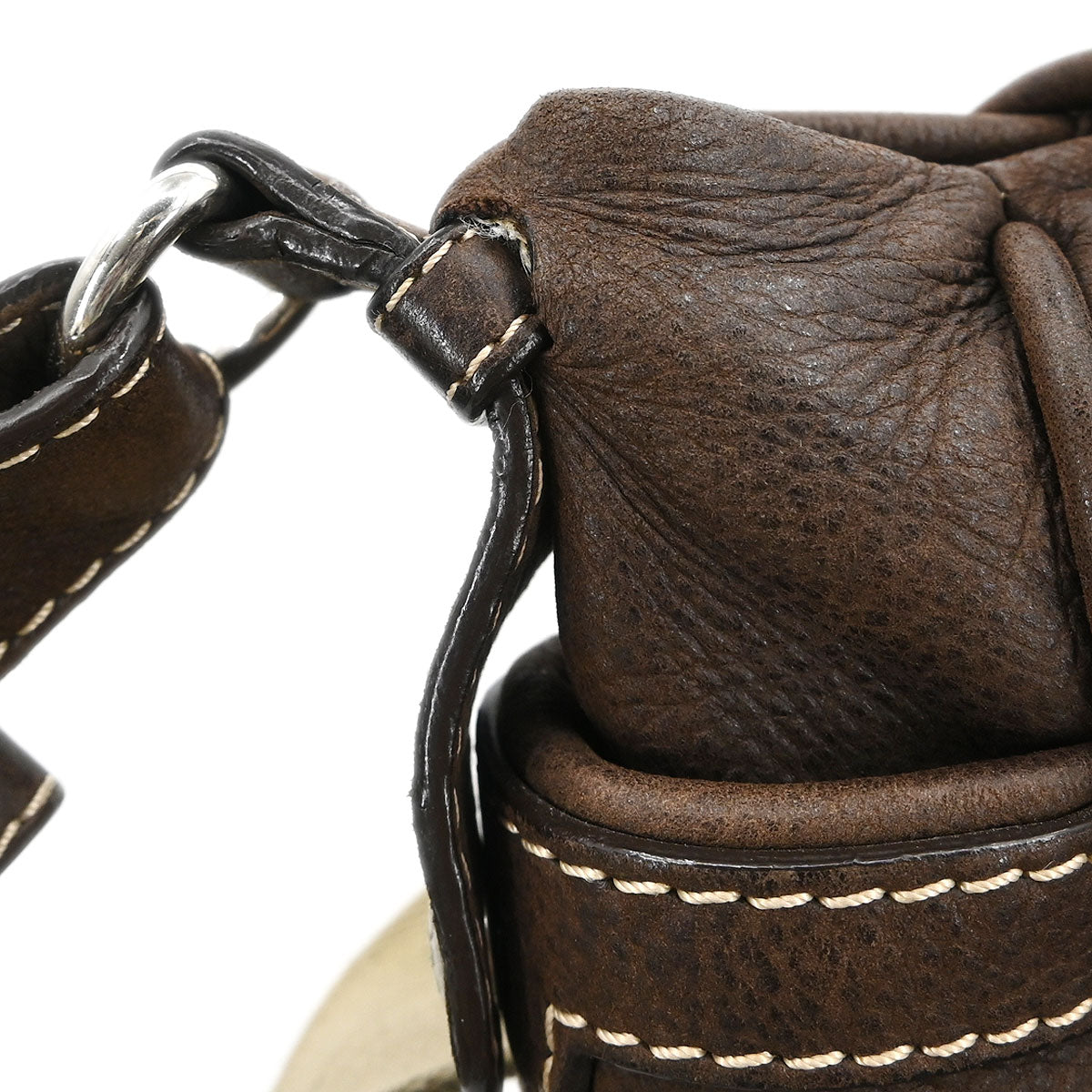 Loewe * Brown Leather Shoulder Bag
