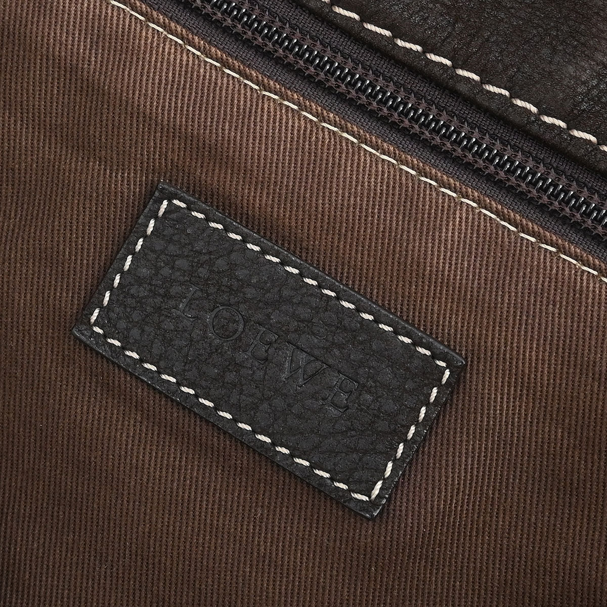 Loewe * Brown Leather Shoulder Bag