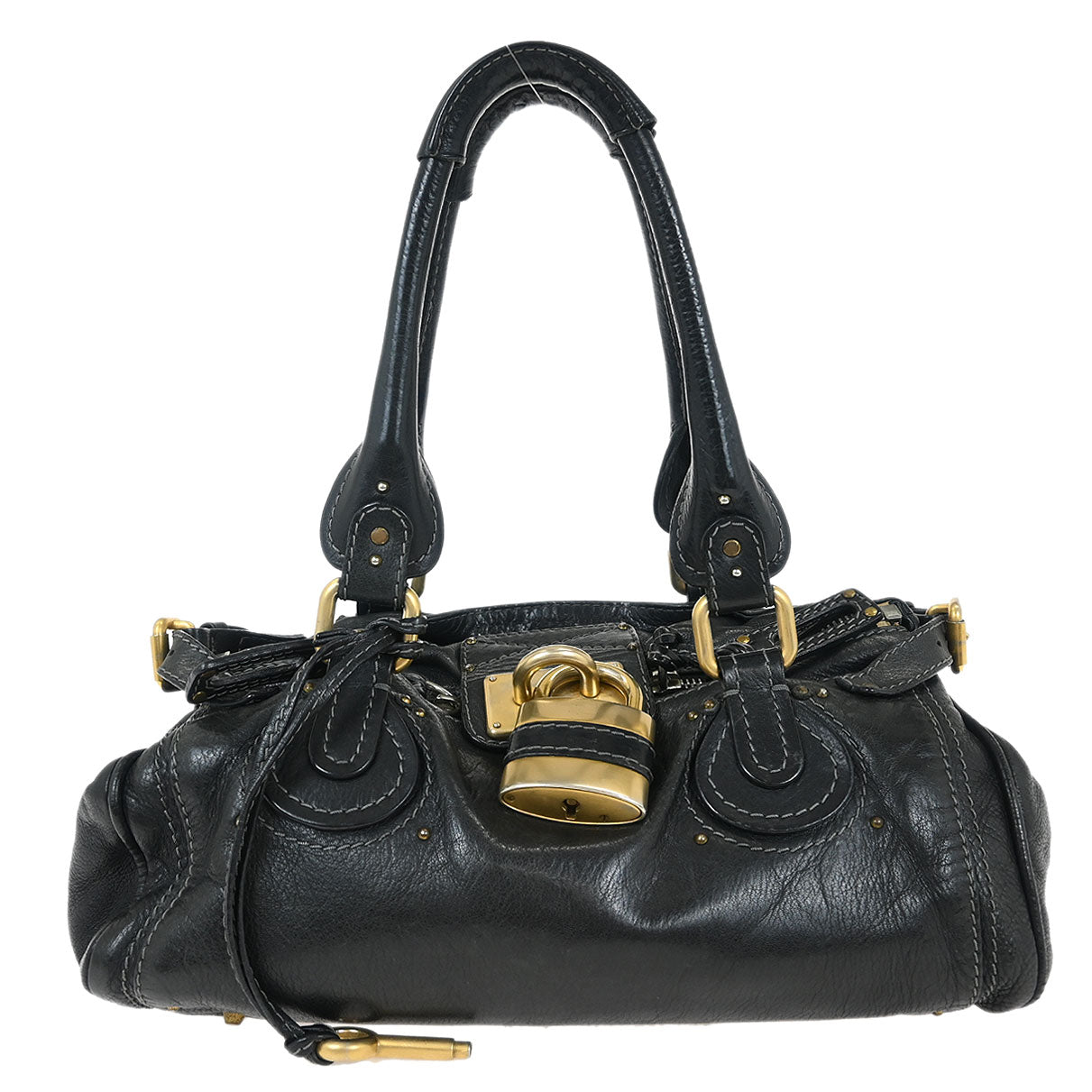 Chloe Black Paddington Medium Handbag