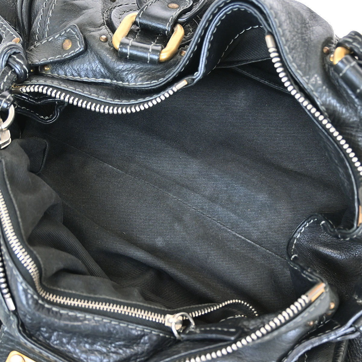 Chloe Black Paddington Medium Handbag