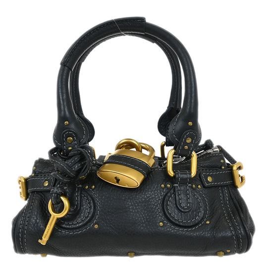 Chloe Black Paddington Mini Handbag