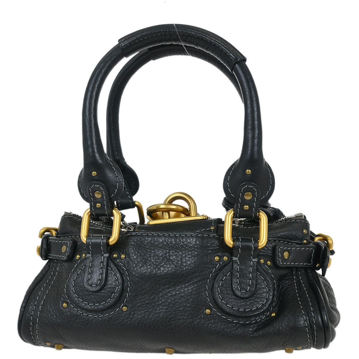 Chloe Black Paddington Mini Handbag