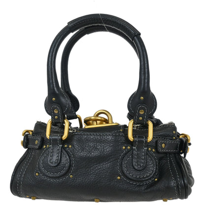 Chloe Black Paddington Mini Handbag