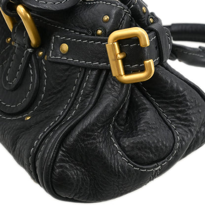 Chloe Black Paddington Mini Handbag