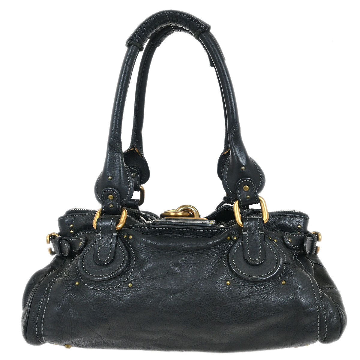 Chloe Black Paddington Medium Handbag