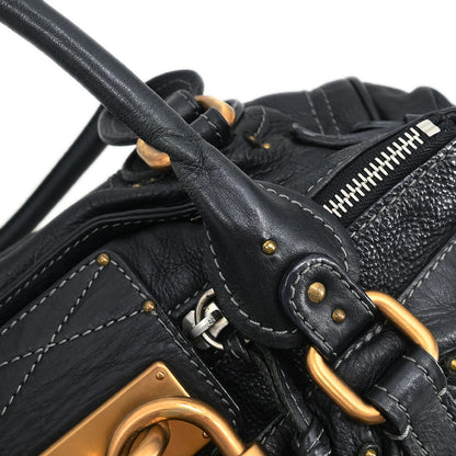 Chloe Black Paddington Medium Handbag