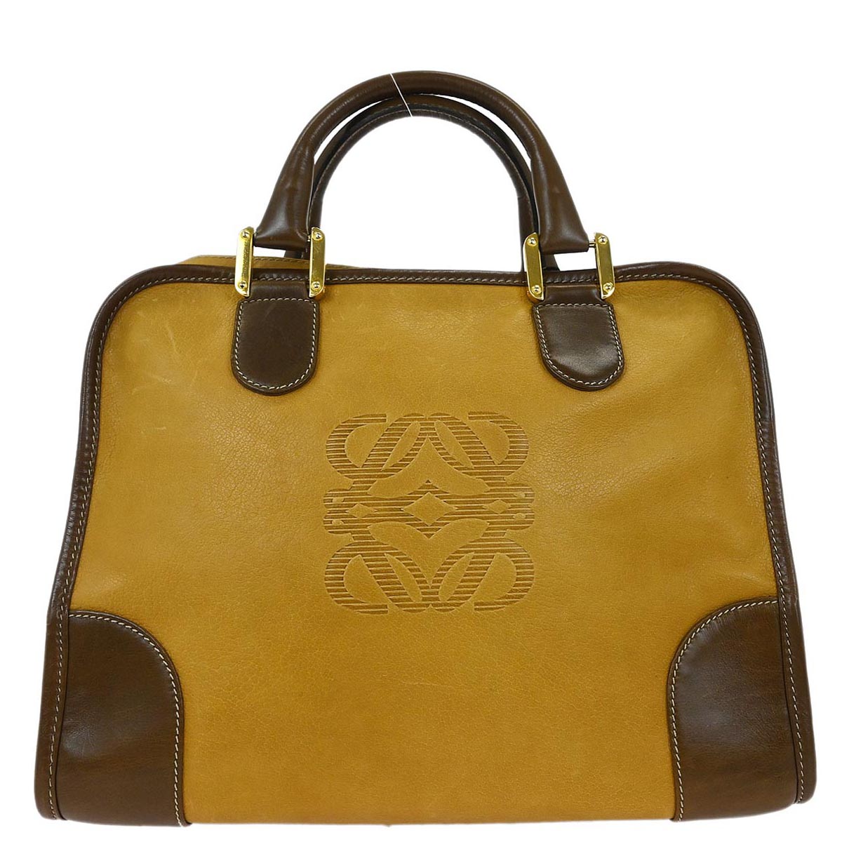 Loewe Beige Leather Handbag