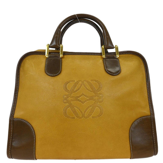 Loewe Beige Leather Handbag