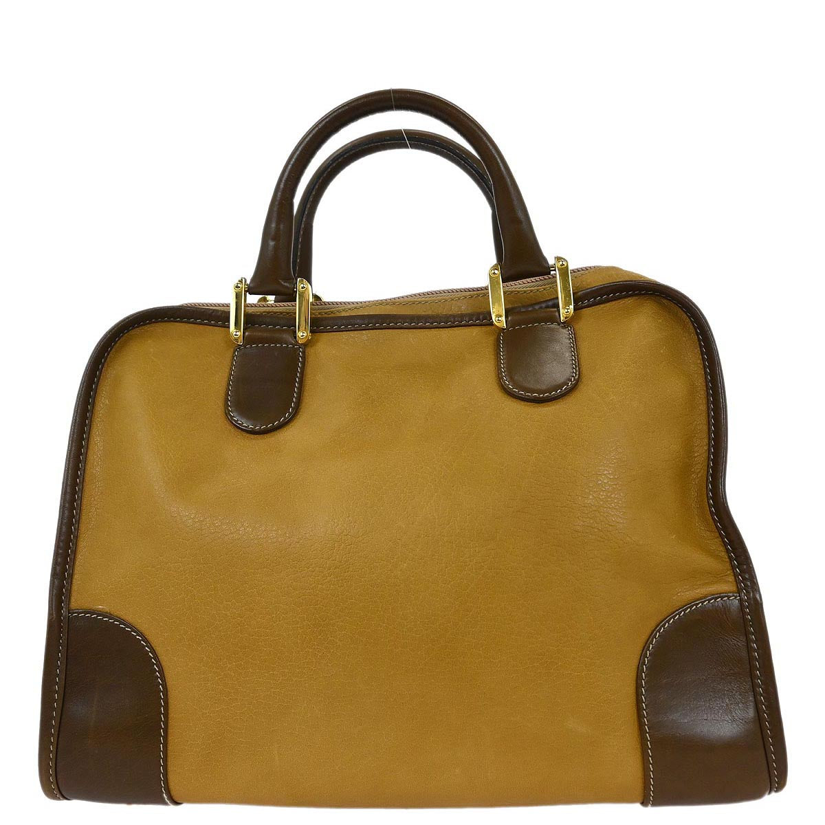 Loewe Beige Leather Handbag