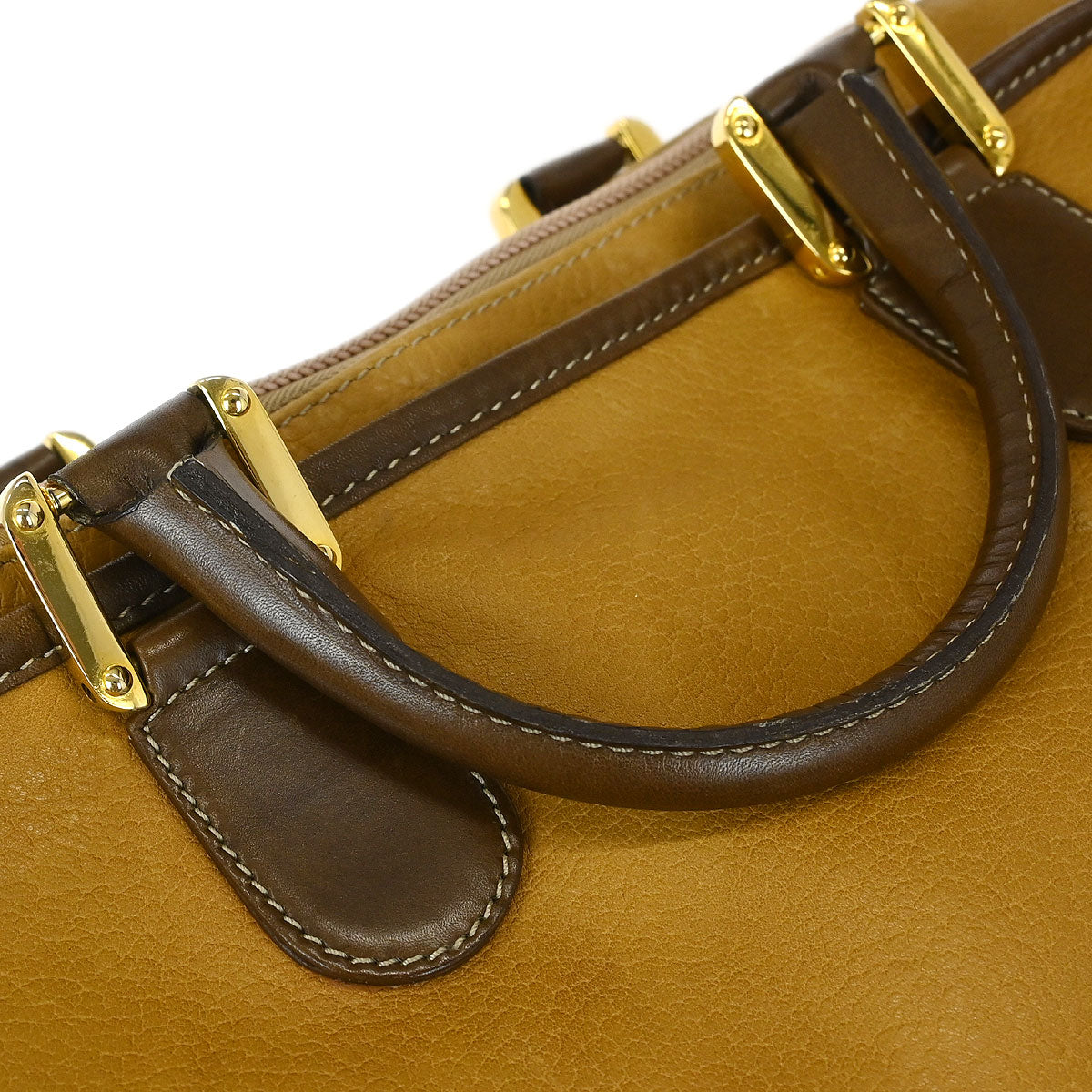 Loewe Beige Leather Handbag
