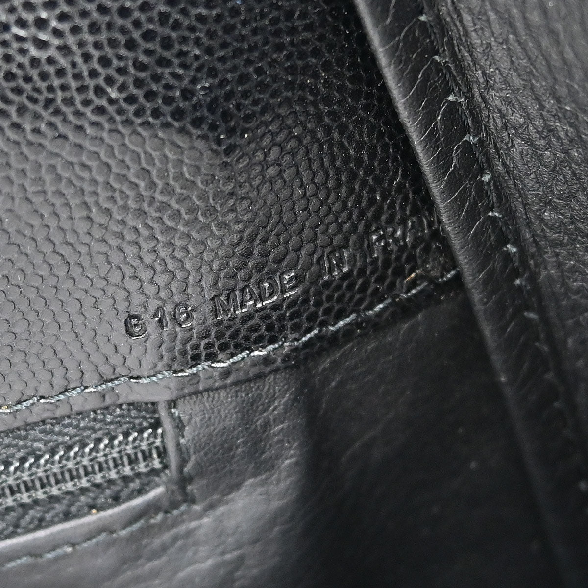 Cartier Black Leather Panthere Tote Handbag