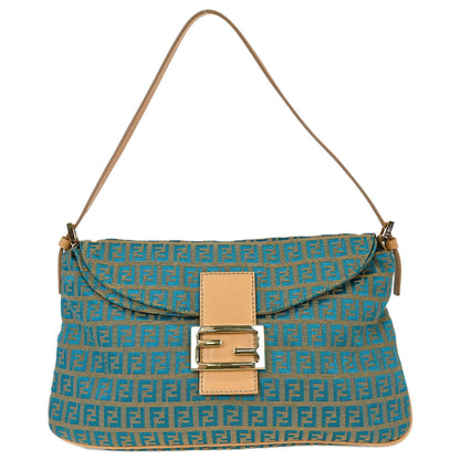 Fendi Blue Zucchino Handbag