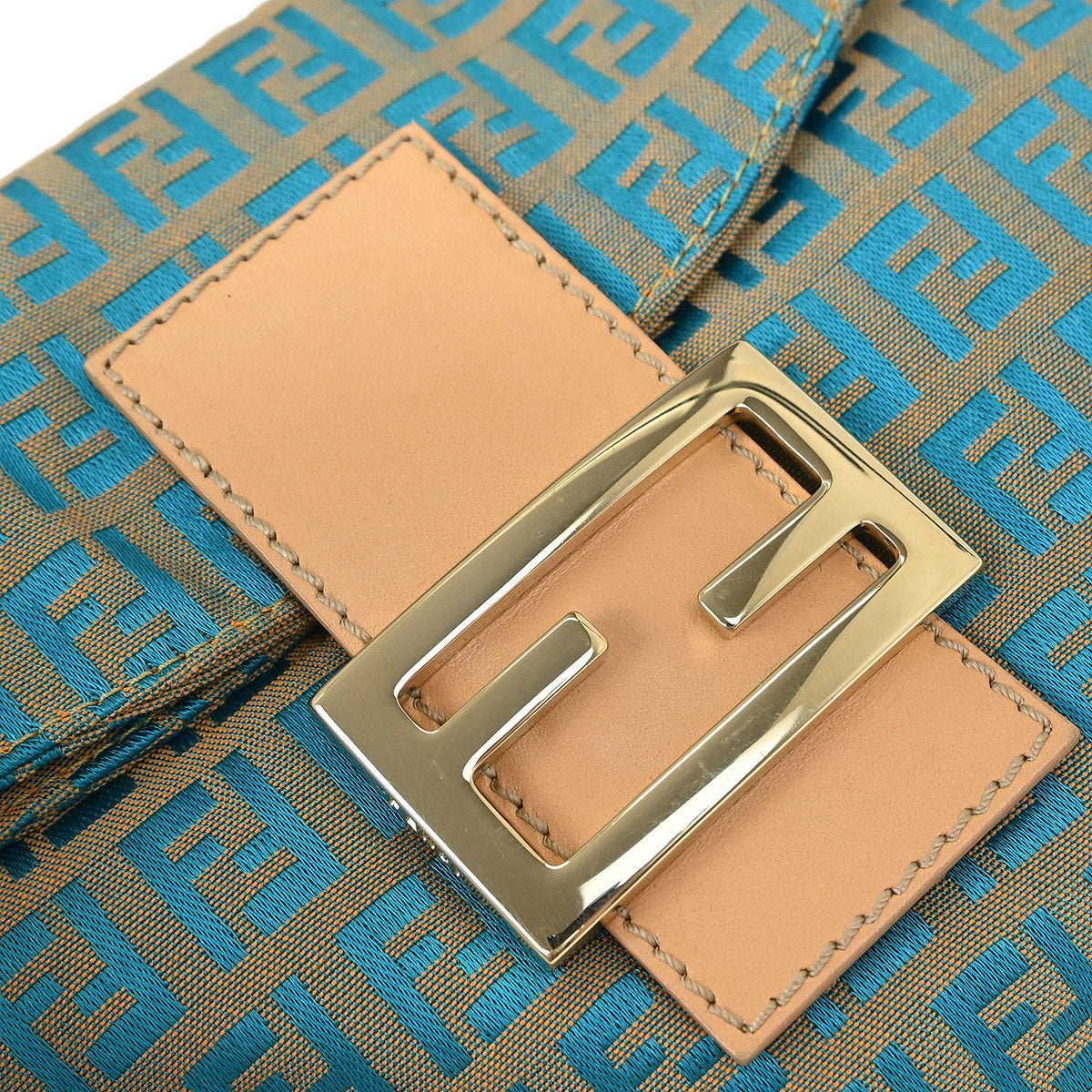 Fendi Blue Zucchino Handbag