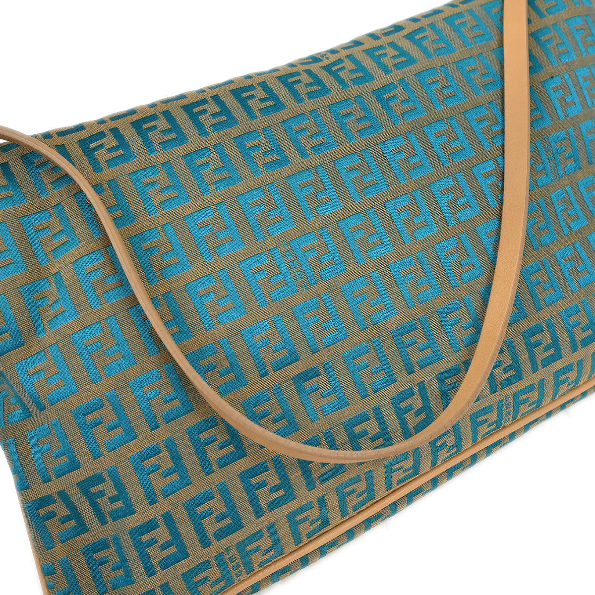 Fendi Blue Zucchino Handbag