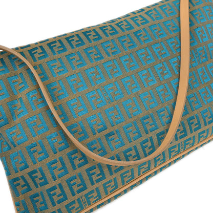 Fendi Blue Zucchino Handbag