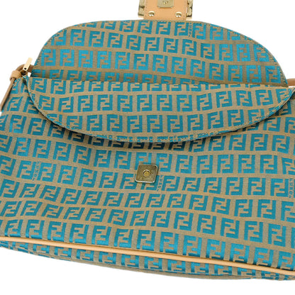 Fendi Blue Zucchino Handbag