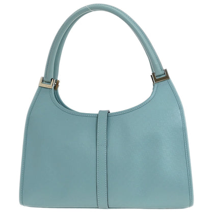 Gucci Light Blue Leather GG Jackie Handbag