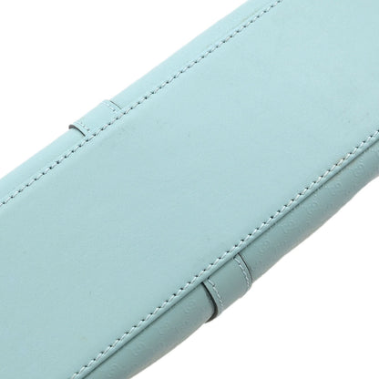 Gucci Light Blue Leather GG Jackie Handbag