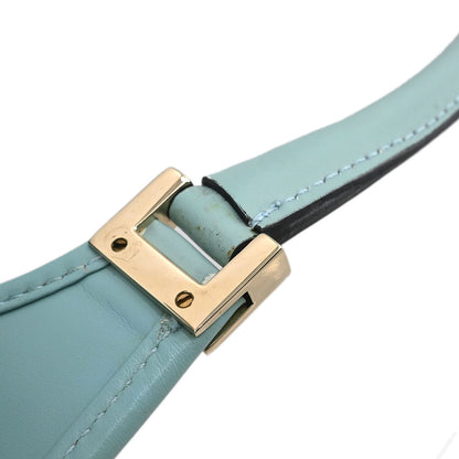 Gucci Light Blue Leather GG Jackie Handbag