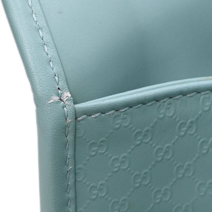 Gucci Light Blue Leather GG Jackie Handbag