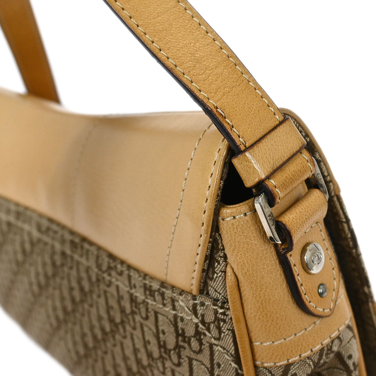 Christian Dior Beige Street Chic Trotter Handbag