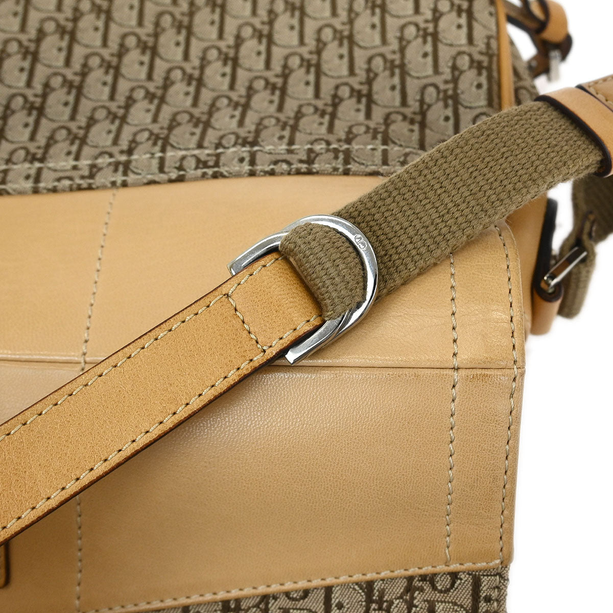 Christian Dior Beige Street Chic Trotter Handbag