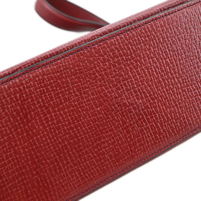 Loewe Bordeaux Leather Shoulder Bag